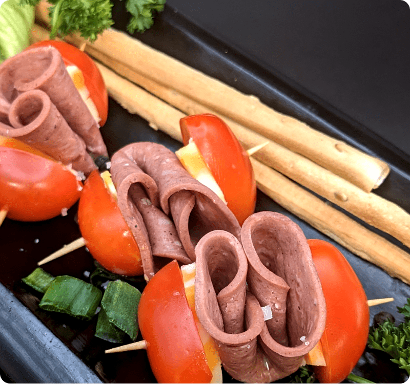 Saucisson fumé au cheddar, image du produit